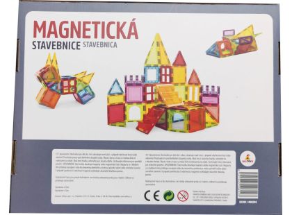 Magnetická stavebnice 42 ks Magnetic Tiles