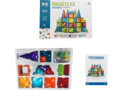 Magnetická stavebnice 45 ks Magnetic Tiles