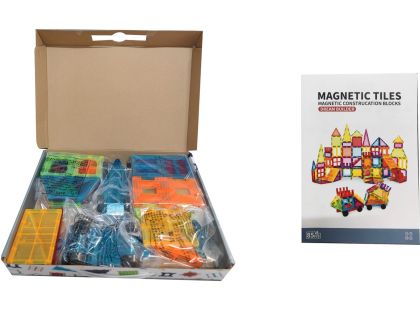 Magnetická stavebnice 85 ks