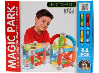 Magnetická stavebnice Magic Park LED 31