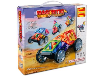Magnetická stavebnice Magnetic Sheet 32 dílků