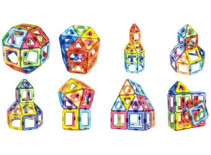 Magnetická stavebnice Magnetic Sheet 46 - Poškozený obal