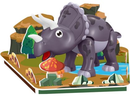 Magnetická stavebnice Triceratops