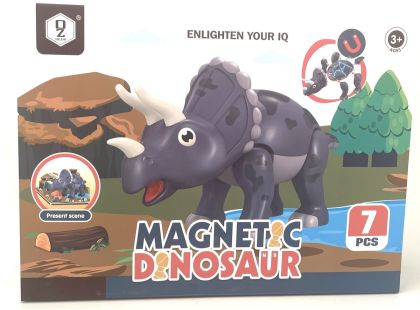 Magnetická stavebnice Triceratops