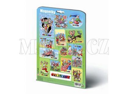 Magnetky A4 Čtyřlístek