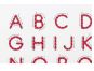 Magpad Magnetická kreslící tabule ABC Velká písmena 4