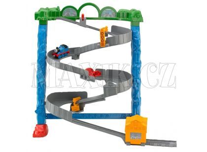Mašinka Tomáš Take-n-Play Nakloněná trať s rozlitým olejem