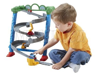 Mašinka Tomáš Take-n-Play Nakloněná trať s rozlitým olejem