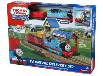 Mašinka Tomáš TrackMaster Sada - Thomas Carnival delivery set