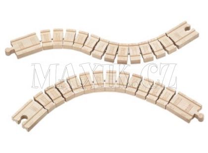 Mašinka Tomáš Twrs Ohebná kolej  370mm 2ks
