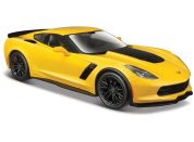 Maisto 2015 Corvette Z06, žlutá, 1 : 24