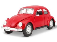Maisto Volkswagen Beetle, červená, 1 : 24