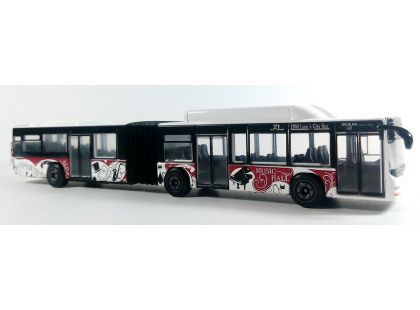 Majorette Autobus MAN Lion's City G Červeno-bílý