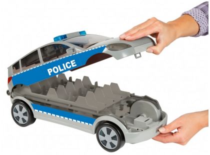 Majorette Kufřík Auto na 24 autíček - Policie