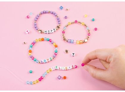 Make it Real Sada korálků abecedy Řekni Ano!