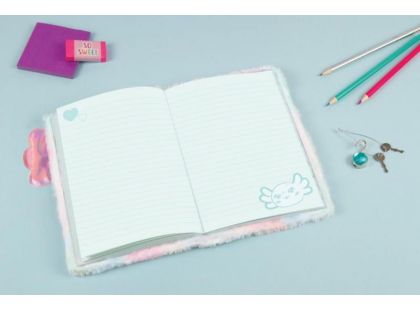 Make it Real Tajný deník chlupatý Axolotl