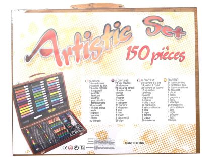 Malířský kufřík dřevěný