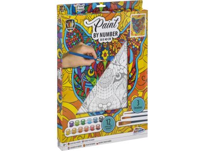 Malování podle čísel na plátno Tygr 30x40 cm