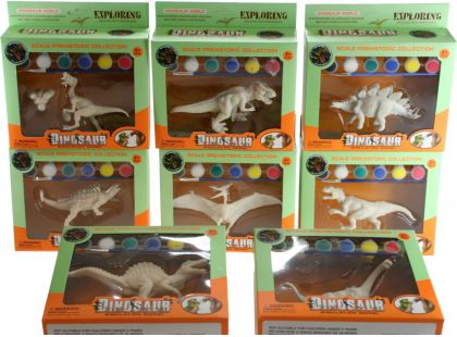 Malování set dinosaurus