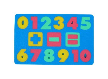 Malý Génius Pěnové puzzle Čísla