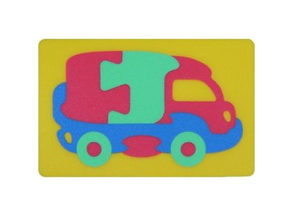 Malý Génius Pěnové puzzle Kamion 12 dílků Malý Génius Pěnové puzzle Kamion 12 dílků