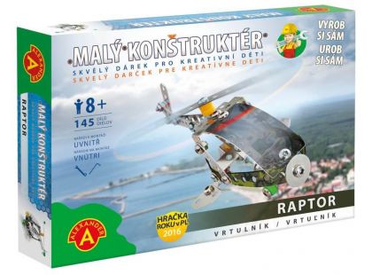 Alexander Malý konstruktér Vrtulník Raptor