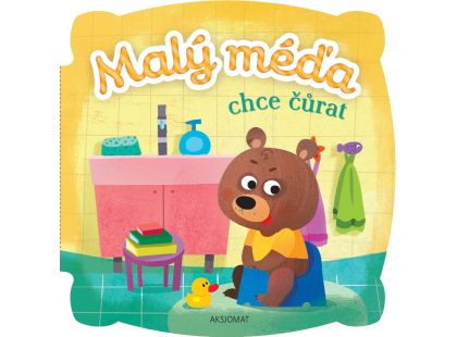 Malý méďa. Chce čůrat
