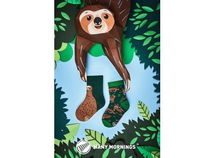Many Mornings Dětské ponožky Sloth Life 23-26