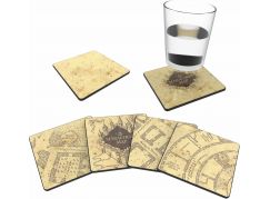 Marauders Map Set podtácků 4 ks