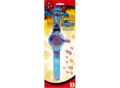 Marvel Spider-man Hodinky s bublifukem