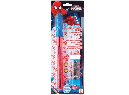 Marvel Spider-man Hůlka na výrobu bublin s bublifukem