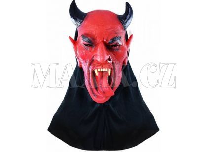 Maska čert s jazykem