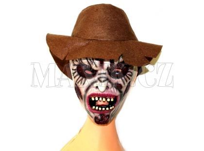 Maska vagabund s kloboukem Rappa