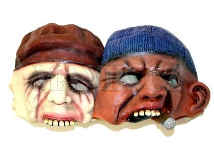 Maska vagabund vinyl - poloviční Rappa