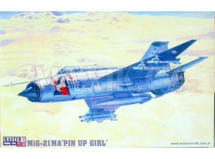 Master Craft Bojový letoun MiG-21MA Pin up Girl - Série III