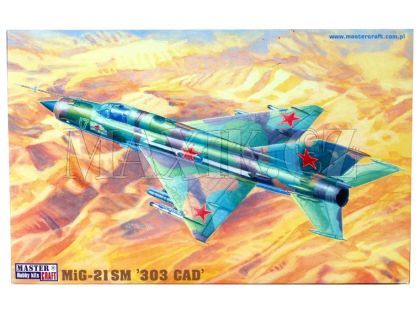 Master Craft Bojový letoun MiG-21SM 303 Cap - Série III