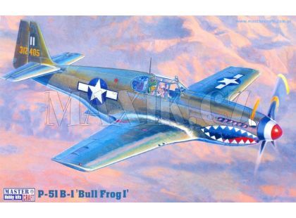 Master Craft Bojový letoun P-51B-1 Mustang Bullfrog - Série III