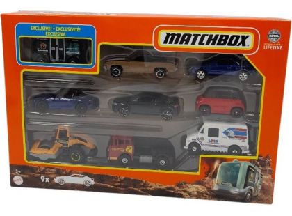 Matchbox 9 ks angličák Eco transportér