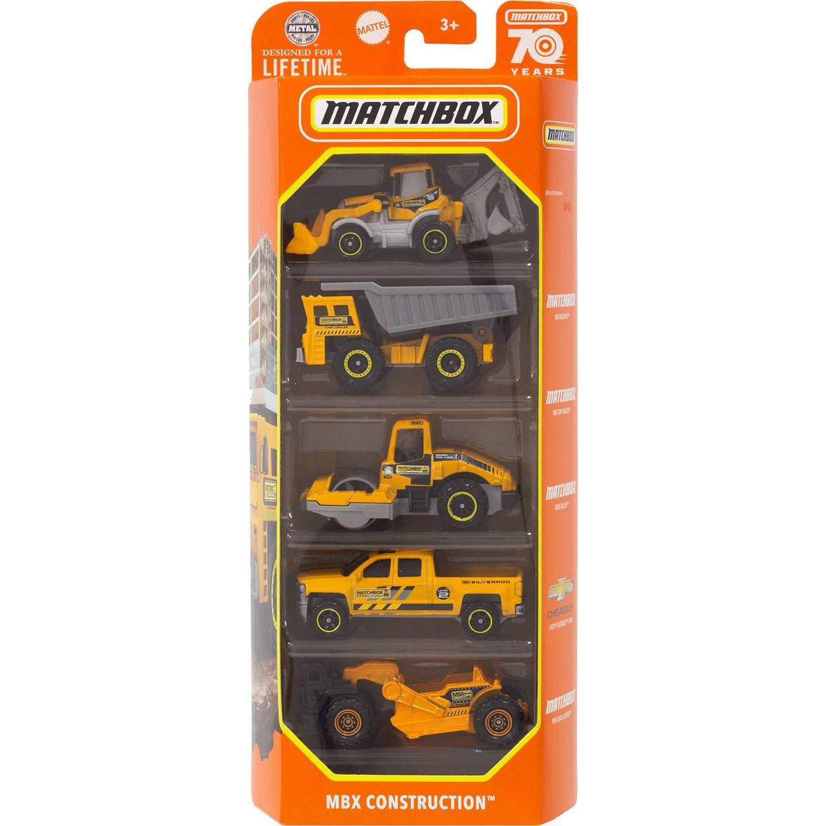 Matchbox Angličák 5ks Construction | Maxíkovy hračky