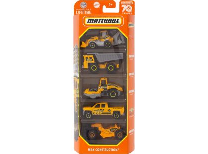 Matchbox Angličák 5ks Construction