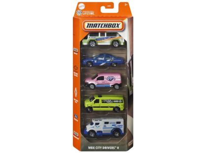 Matchbox Angličák 5ks MBX City Drivers V