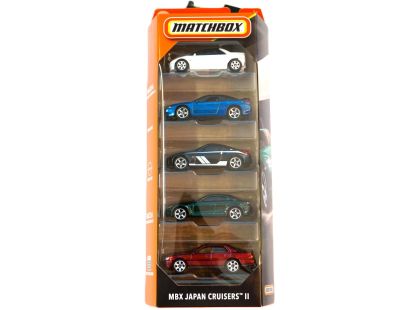 Matchbox Angličák 5ks MBX Japan Cruisers II