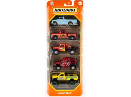 Matchbox Angličák 5ks MBX Off Road