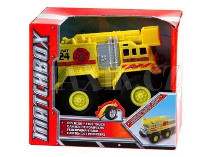 Matchbox Auta na setrvačník - Žluté nákladní