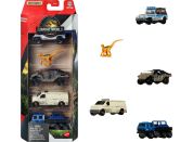 Mattel Matchbox Jurský svět 4 ks angličák a dinosaurus