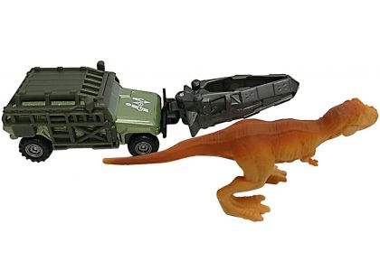 Matchbox Jurský svět Dino transportéři Tyranno-Hauler