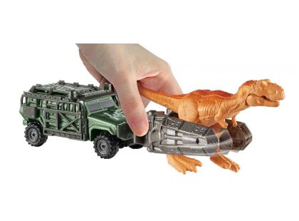 Matchbox Jurský svět Dino transportéři Tyranno-Hauler
