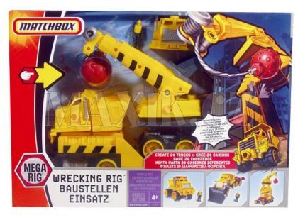 Matchbox Mega Rigs Construction Mattel K7855