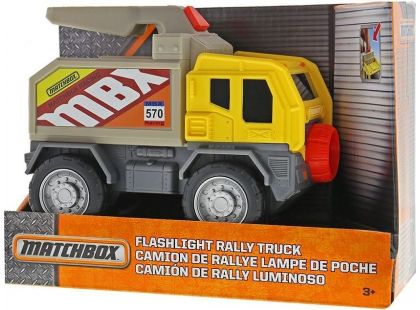 Matchbox svítící náklaďáky Rallye náklaďák