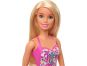 Mattel Barbie v plavkách blondýnka GHW37 4